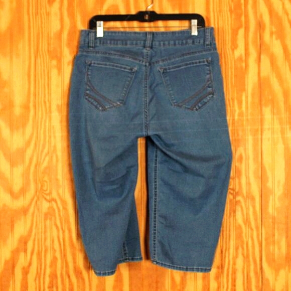 Riders by Lee Denim Capri Pants - Size 12 Medium - Picture 5 of 9